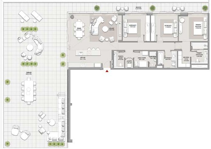 3 Bedroom Apartment