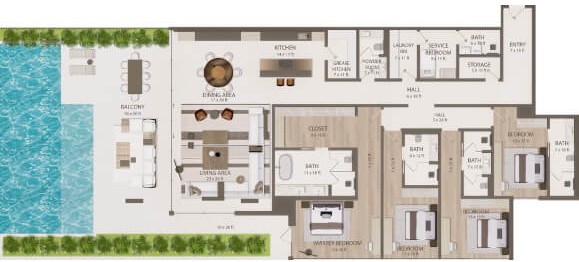 4 Bedroom Signature Suite