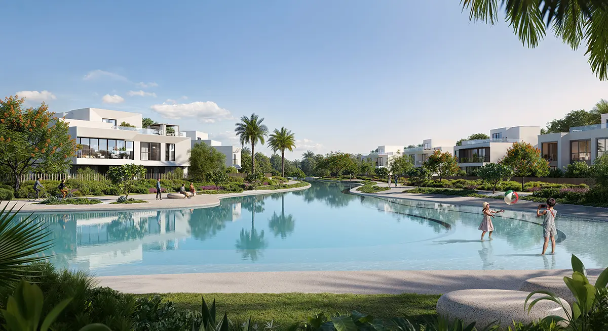 3-Bedroom Villas at The Oasis by Emaar — High-Floor Skyline View — view 1