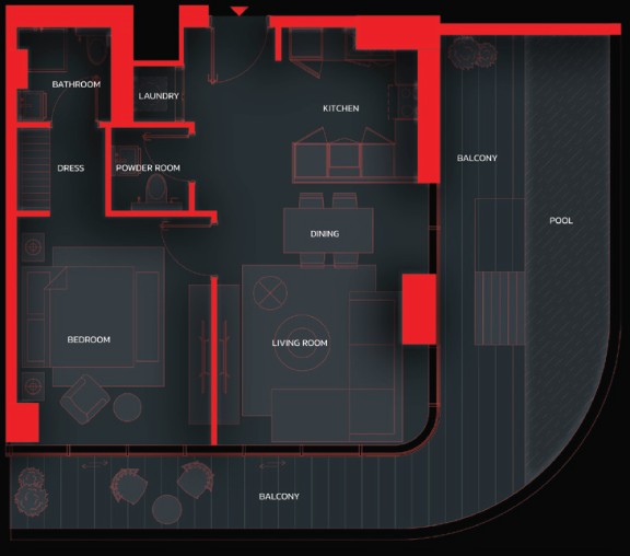 1 Bedroom Apartment