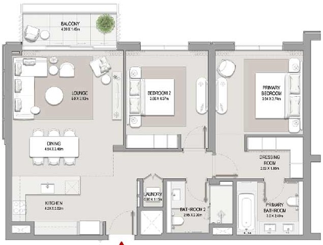 2 Bedroom Apartment