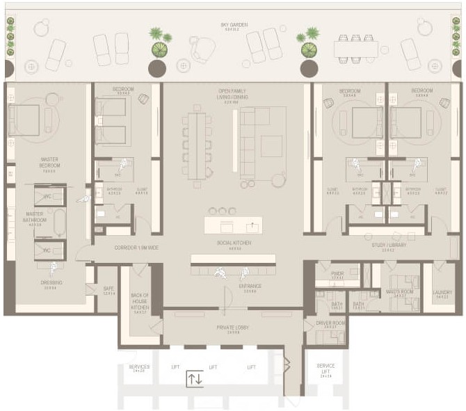 4 Bedroom Horizon Villa