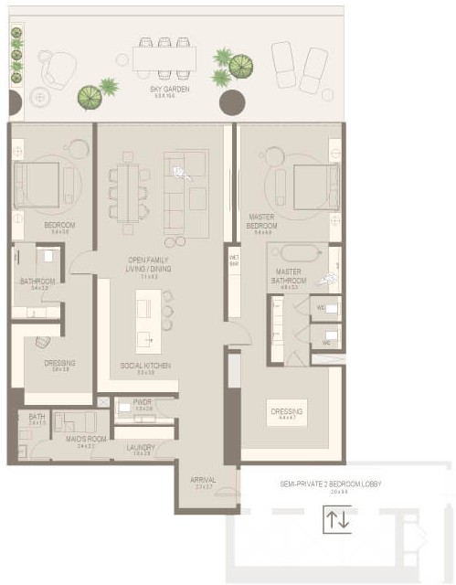 2 Bedroom Sanctuary Villa