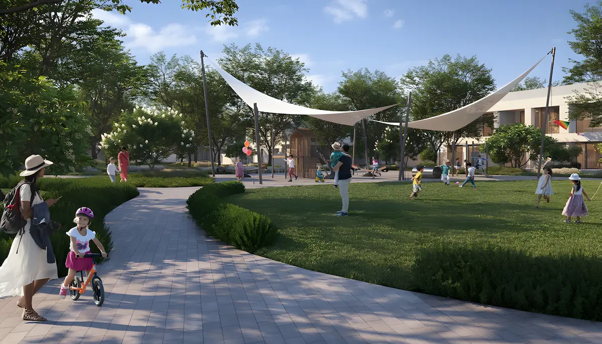 4-Bedroom Villas at The Valley by Emaar — Corner Unit with Wrap-Around Balcony — view 6