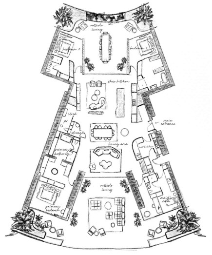4 Bedroom Apartments